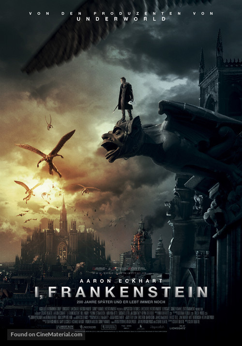 I, Frankenstein - Swiss Movie Poster