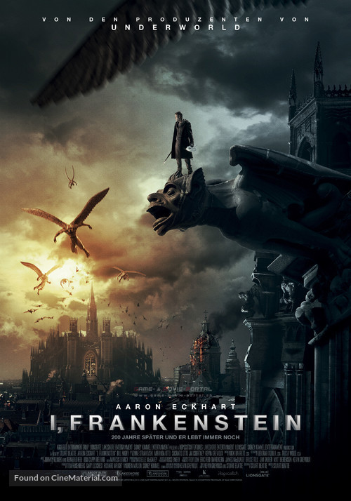 I, Frankenstein - Swiss Movie Poster