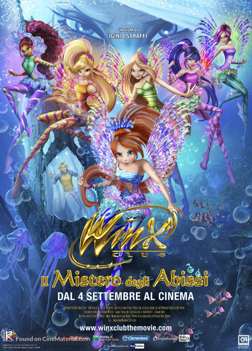 Winx Club: Il mistero degli abissi - Italian Movie Poster