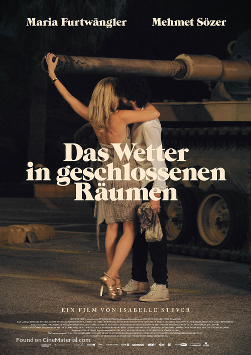 Das Wetter in geschlossenen R&auml;umen - German Movie Poster