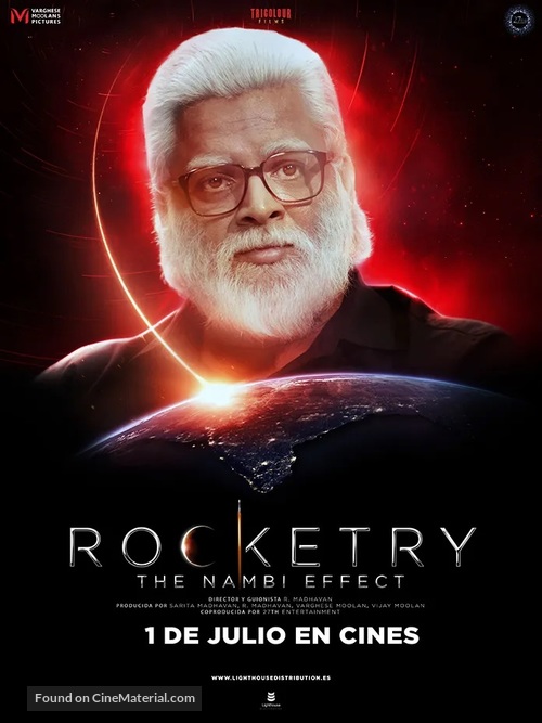 Rocketry: The Nambi Effect - Spanish Movie Poster