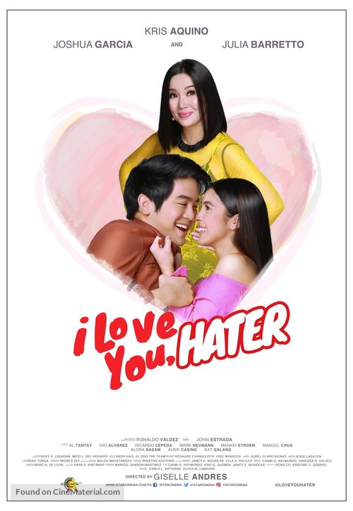 I Love You, Hater - Philippine Movie Poster