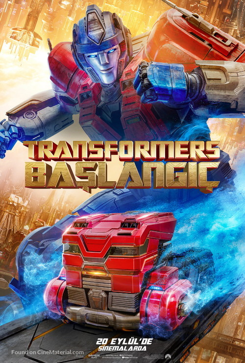 Transformers One - Turkish Movie Poster