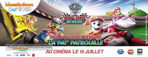 Paw Patrol: Ready, Race, Rescue! - French Movie Poster