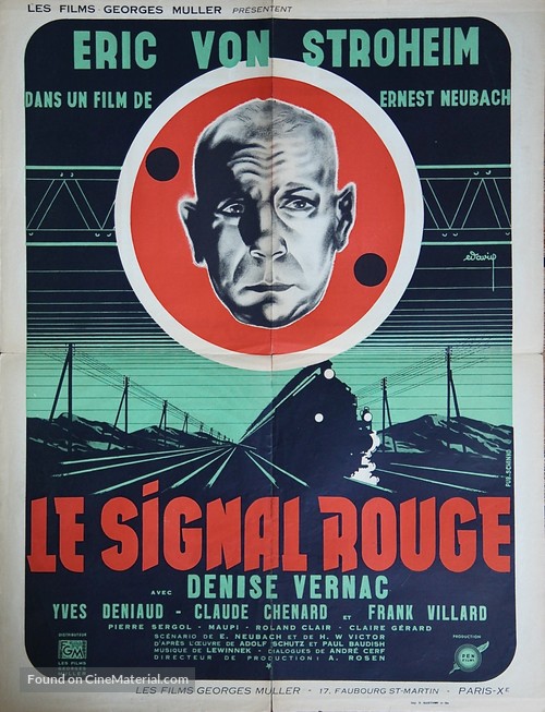Le signal rouge - French Movie Poster