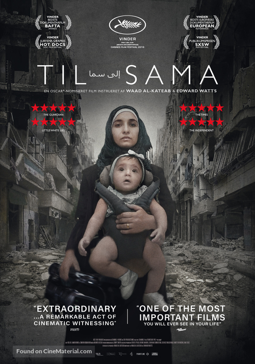 For Sama - Danish Movie Poster