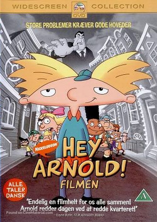 Hey Arnold! The Movie - Danish Movie Cover