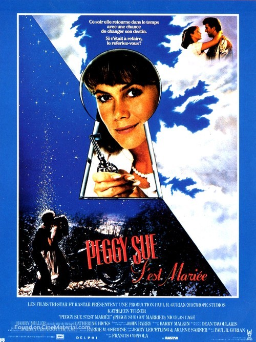 Peggy Sue Got Married - French Movie Poster