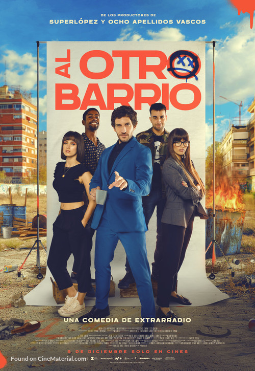 Al otro barrio - Spanish Movie Poster