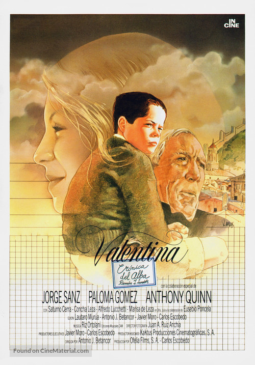 Valentina - Spanish Movie Poster