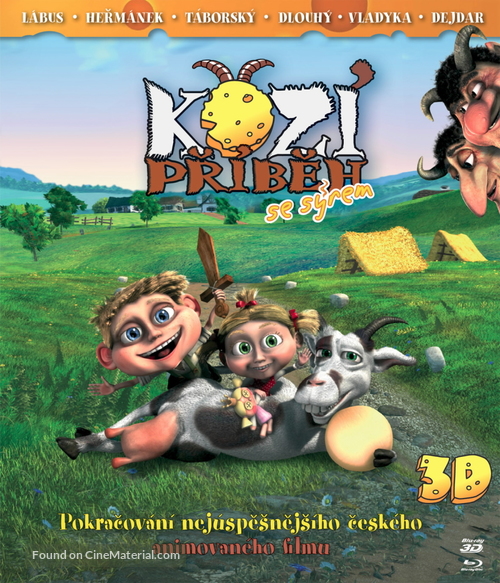 Kozi pribeh se syrem - Czech Blu-Ray movie cover