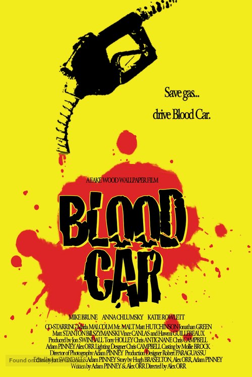 Blood Car - Movie Poster