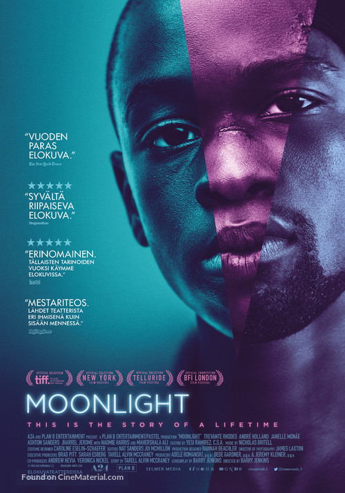 Moonlight - Finnish Movie Poster