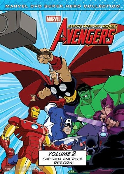 &quot;The Avengers: Earth&#039;s Mightiest Heroes&quot; - DVD movie cover