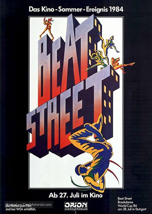 Beat Street - German Movie Poster