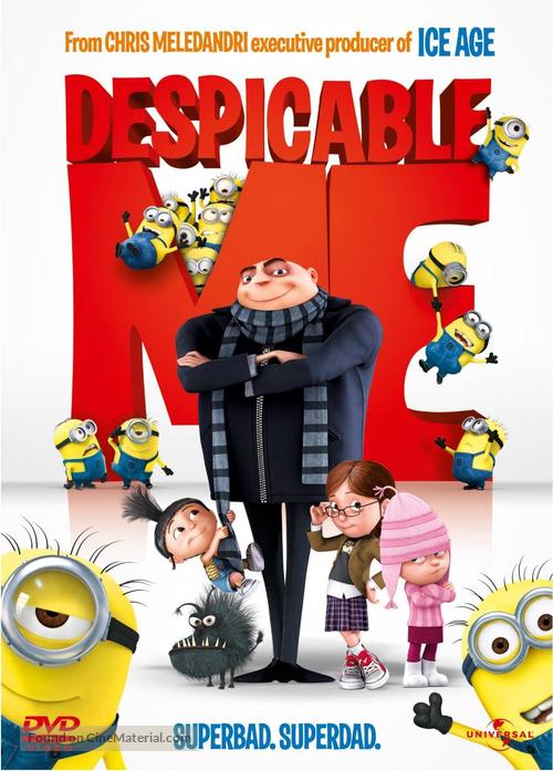 Despicable Me - DVD movie cover