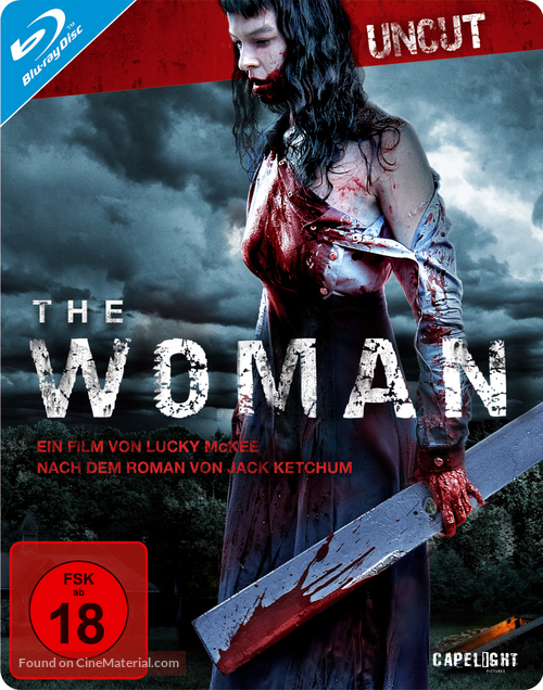 The Woman - German Blu-Ray movie cover