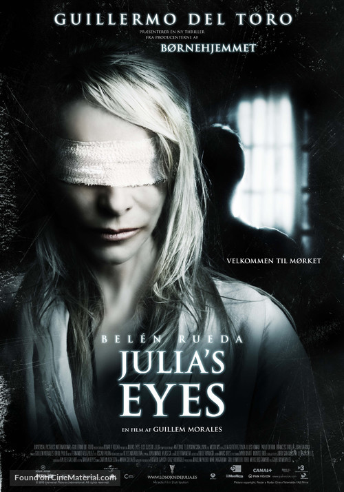 Los ojos de Julia - Danish Movie Poster