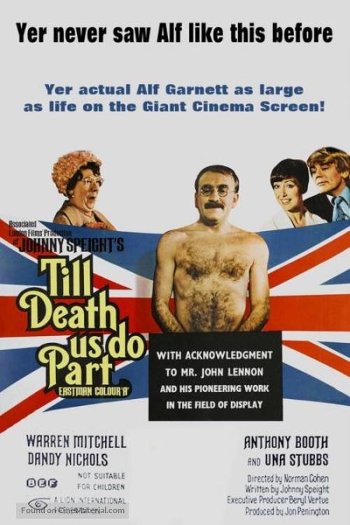 Till Death Us Do Part - British Movie Poster