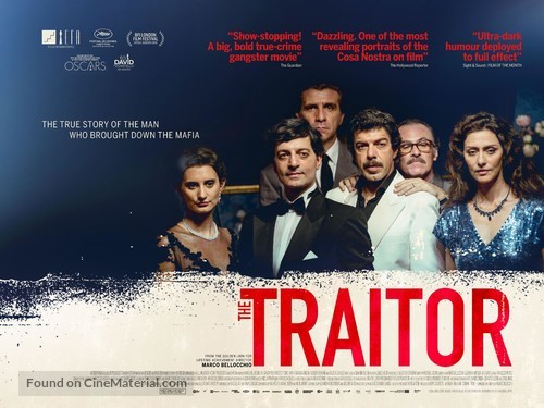 Il traditore - British Movie Poster