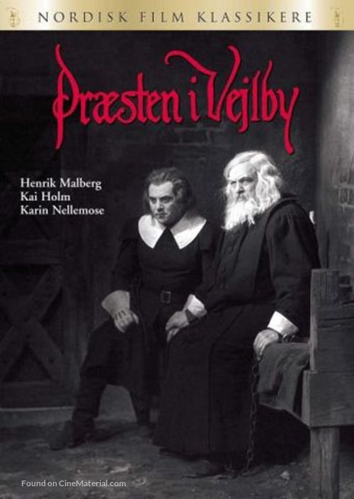 Pr&aelig;sten i Vejlby - Danish DVD movie cover