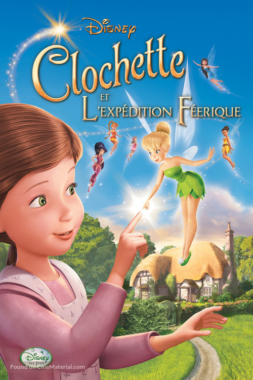 Tinker Bell and the Great Fairy Rescue - French DVD movie cover
