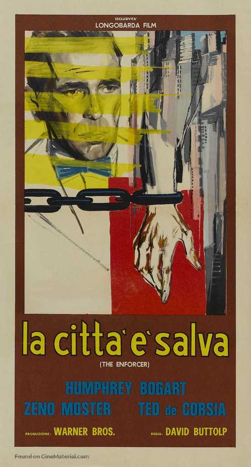 The Enforcer - Italian Movie Poster