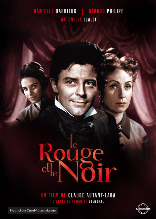 Le rouge et le noir - French DVD movie cover