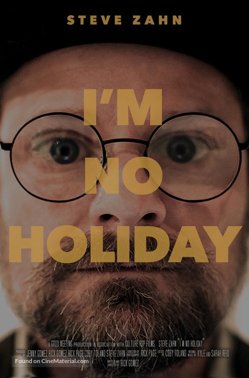 I&#039;m No Holiday - Movie Poster