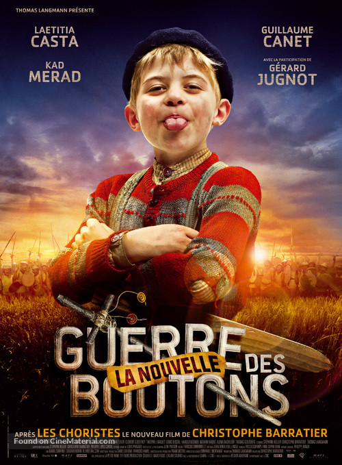 La nouvelle guerre des boutons - French Movie Poster