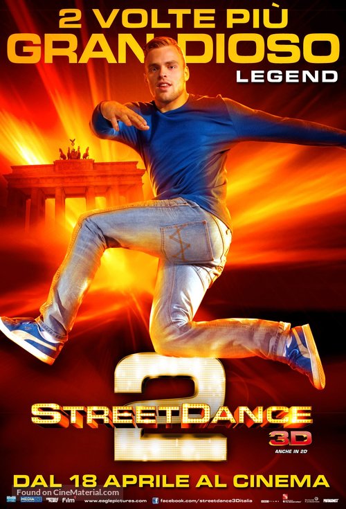 StreetDance 2 - Italian Movie Poster