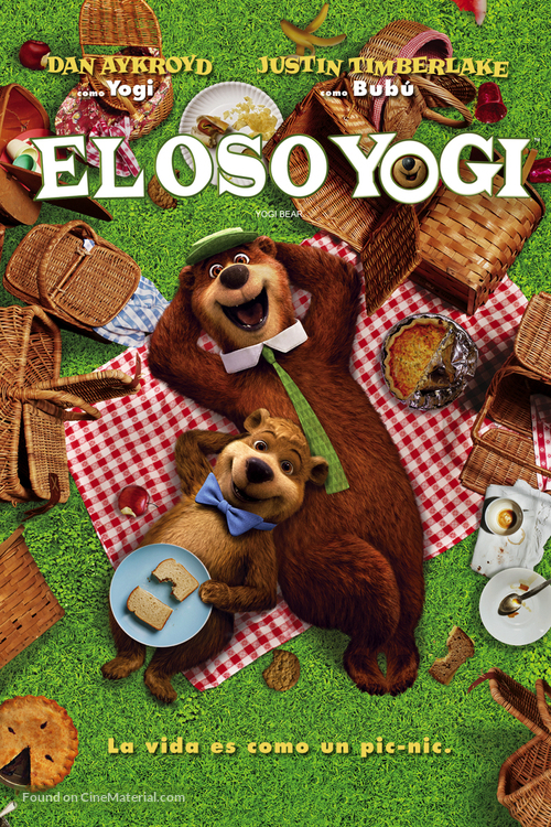 Yogi Bear - Argentinian DVD movie cover