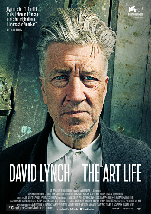 David Lynch The Art Life - German Movie Poster