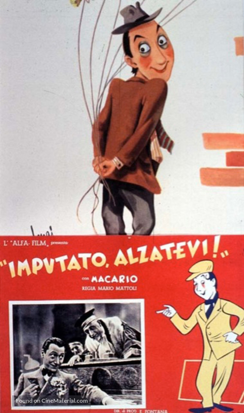 Imputato alzatevi! - Italian Movie Poster