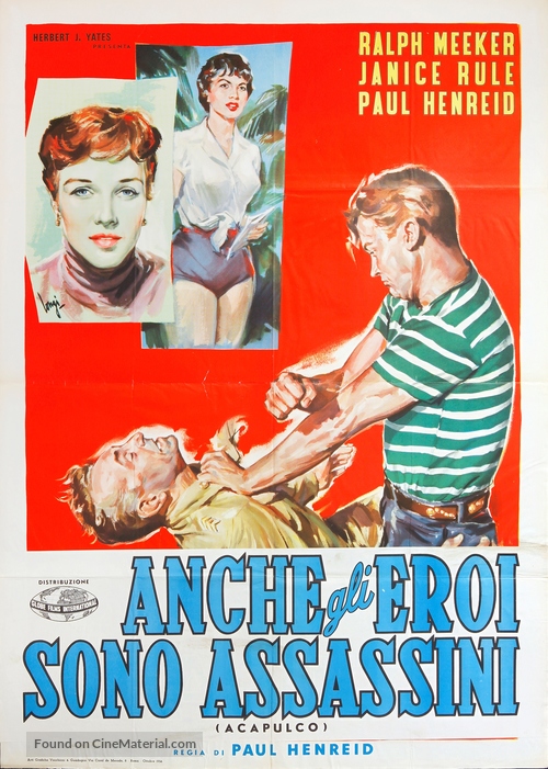 A Woman&#039;s Devotion - Italian Movie Poster