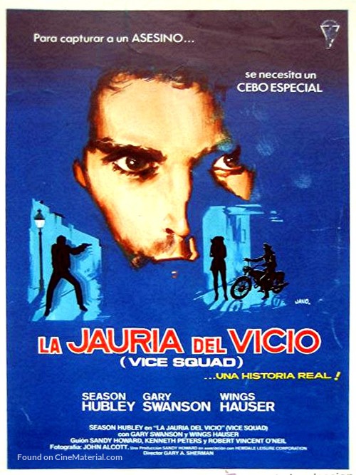 Vice Squad - Spanish Movie Poster