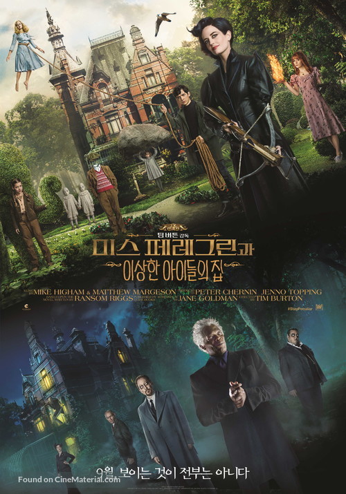 Miss Peregrine&#039;s Home for Peculiar Children - South Korean Movie Poster