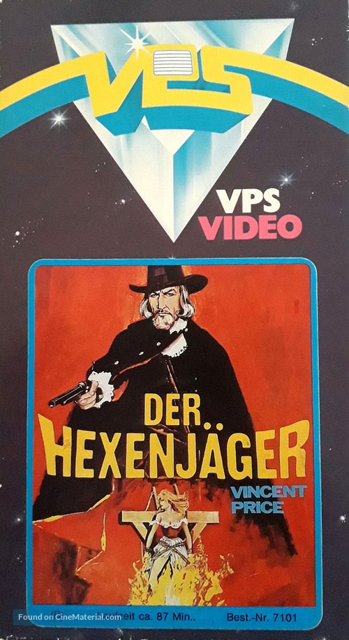 Witchfinder General - German VHS movie cover