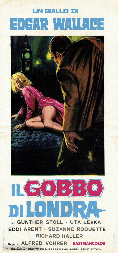 Der Bucklige von Soho - Italian Movie Poster