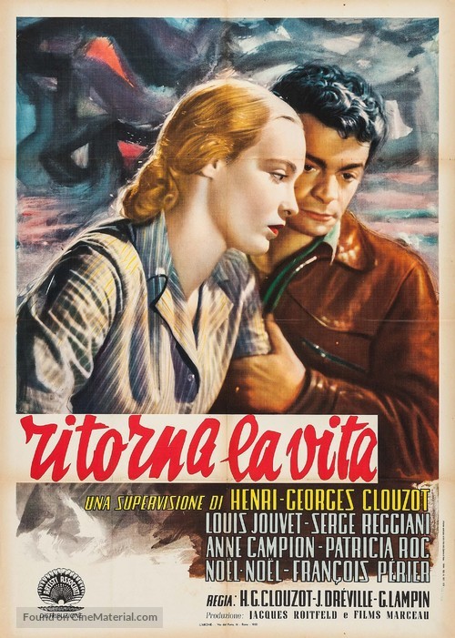 Retour &agrave; la vie - Italian Movie Poster