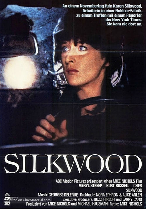 Silkwood - German Movie Poster