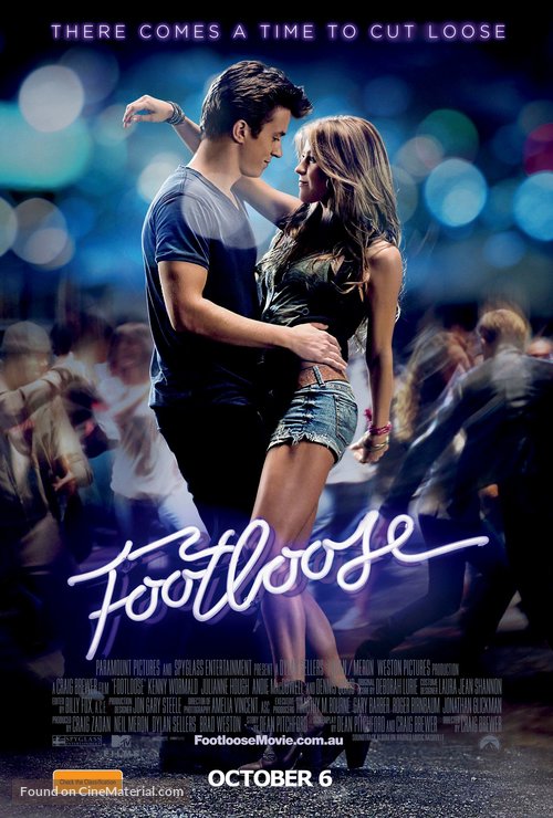 Footloose - Australian Movie Poster