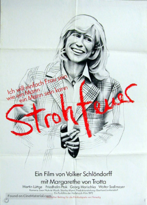 Strohfeuer - German Movie Poster