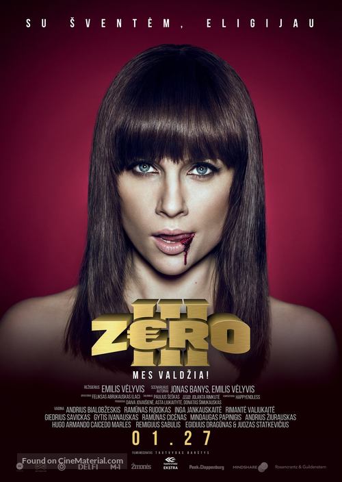 Zero 3 - Lithuanian Movie Poster