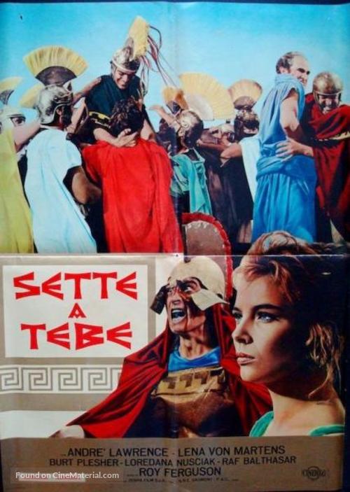 Sette a Tebe - Italian Movie Poster