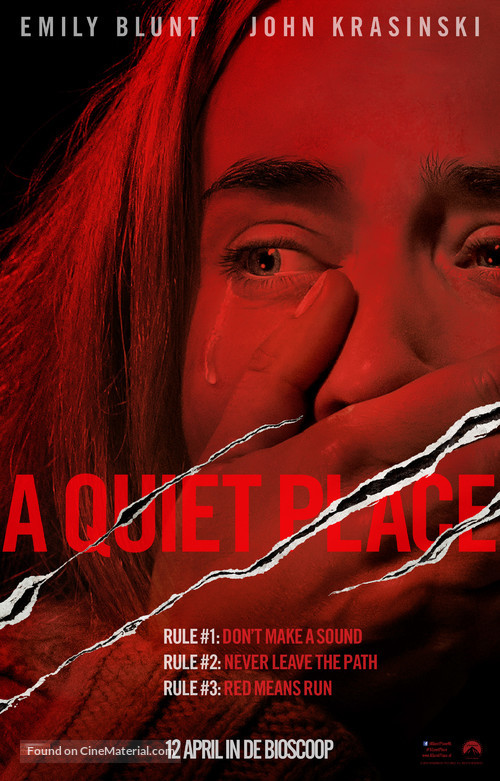 A Quiet Place - Dutch Movie Poster