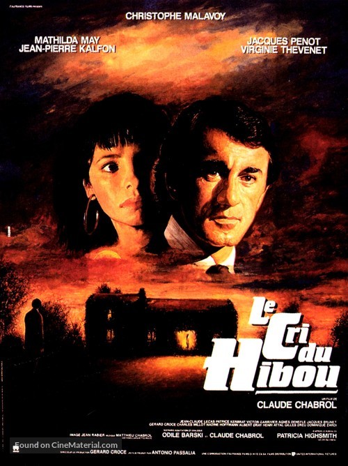 Cri du hibou, Le - French Movie Poster