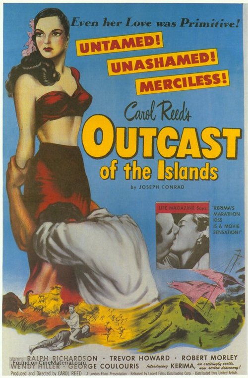 Outcast of the Islands - Movie Poster