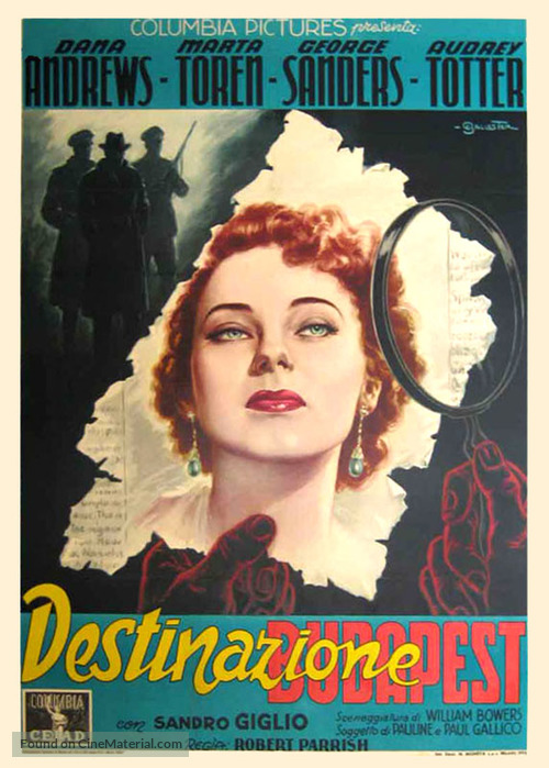 Assignment: Paris - Italian Movie Poster