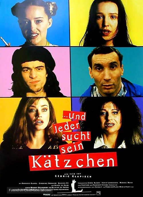 Chacun cherche son chat - German Movie Poster